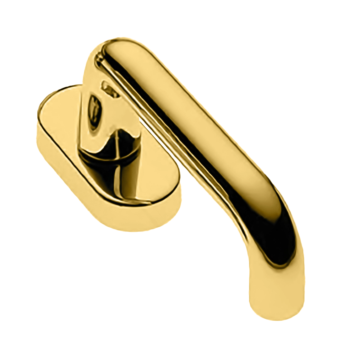 Ручка оконная IRIS W1 OTL, цвет - золото фото купить Омск