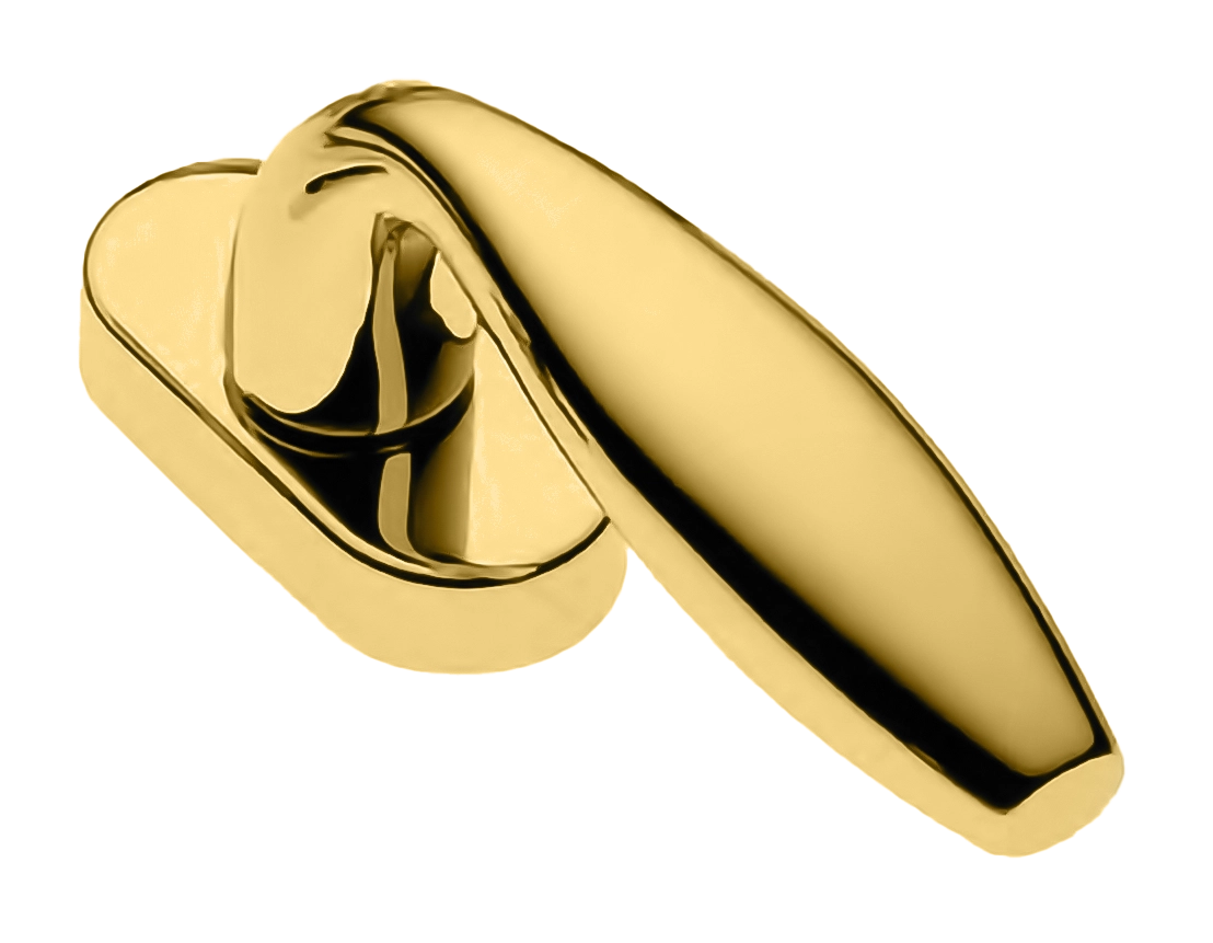 Ручка оконная SIENA W1 OTL, цвет - золото фото купить Омск