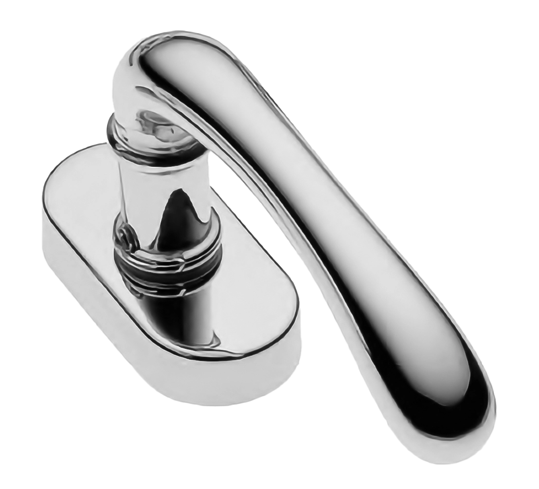 Ручка оконная RING W1 CRO, цвет - хром фото купить Омск