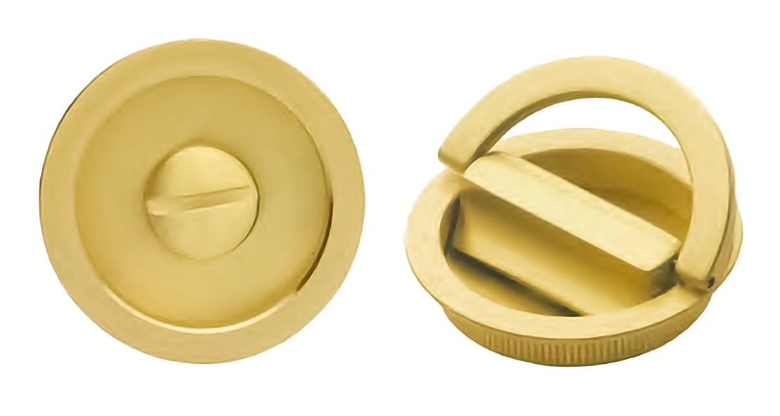 Ручка для раздвижной двери ART.75 CRO с поворотным кольцом, цвет - хром фото купить Омск