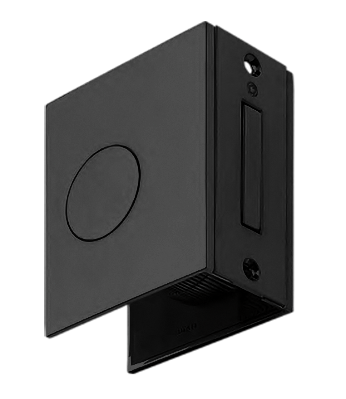 Ручки для раздвижных дверей RAFT NERO, цвет черный, латунь фото купить Омск