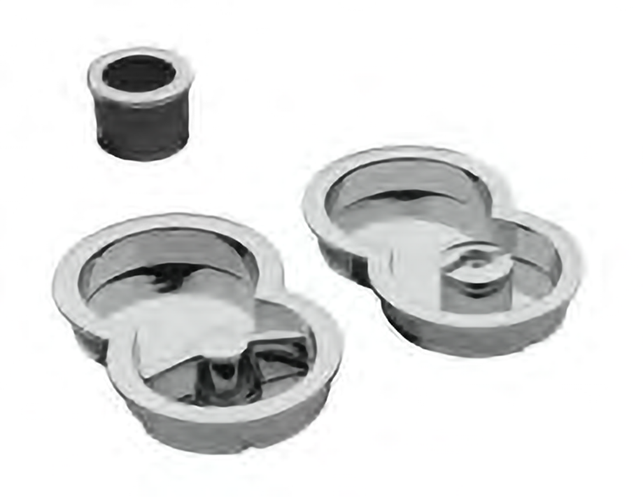 Комплект ручек INFINITY ART.85/A CRO с заверткой для раздвежных дверей с торцевой ручкой, цвет хром фото купить Омск