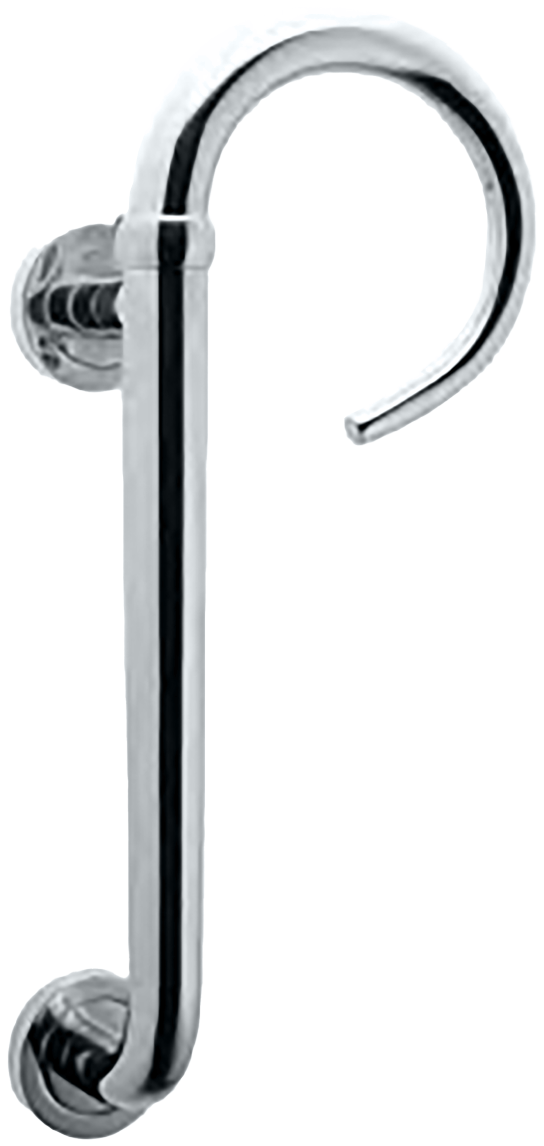 Ручка-скоба LANGOUST PH R CRO правая на круглой розетке, цвет хром, латунь фото купить Омск