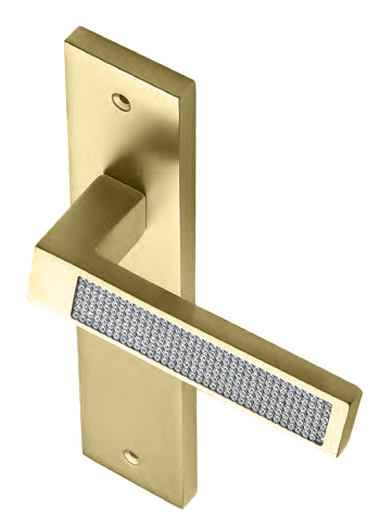 Ручка дверная на планке Ручка дверная на планке DOLCE VITA PL OSA, цвет матовое золото фото купить в Омске