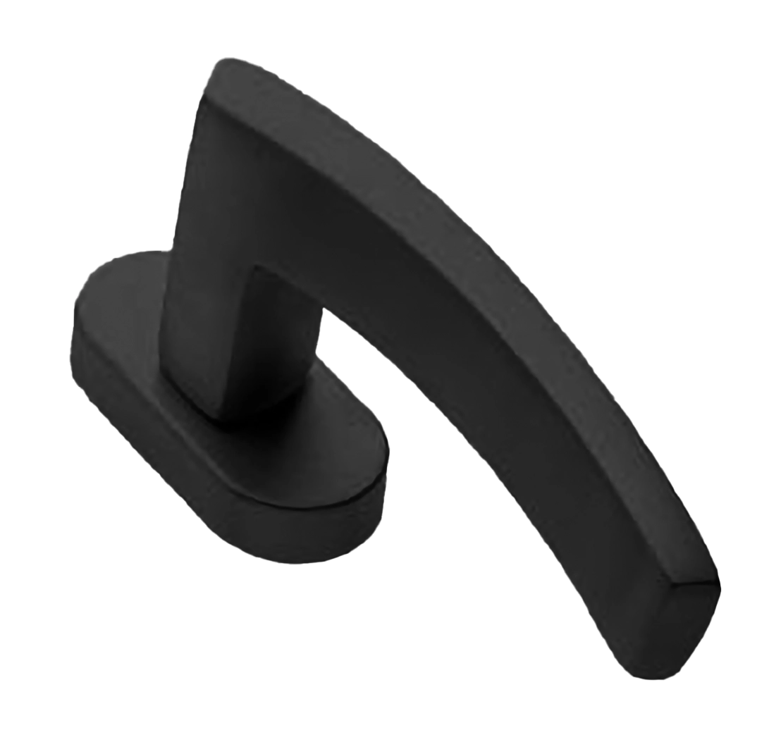 Ручка оконная WIND W1 NERO, цвет - черный фото купить в Омске