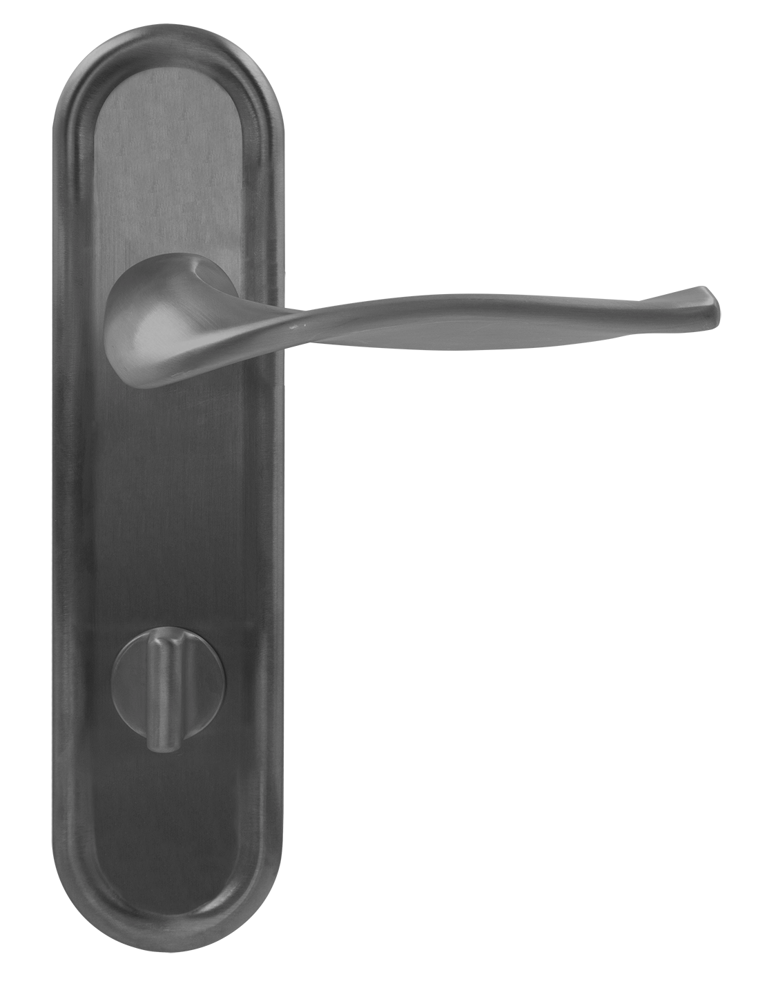 Ручка дверная SKYSCRAPER PLR SST на планке, цвет Летняя гроза/Summer Storm фото купить в Омске