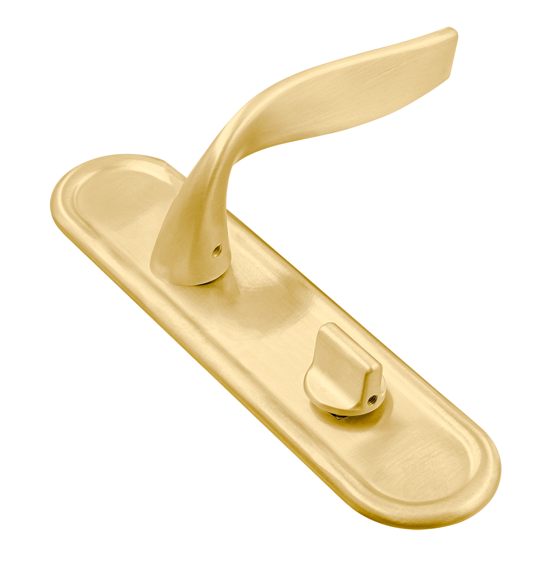 Ручка дверная SKYSCRAPER PLR AH на планке, цвет Осенний мёд/Autumn Honey фото купить Омск