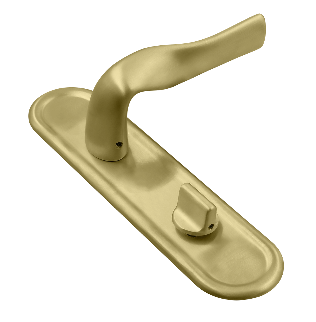 Ручка дверная LVB PLR AH на планке, цвет Осенний мёд/Autumn Honey фото купить Омск