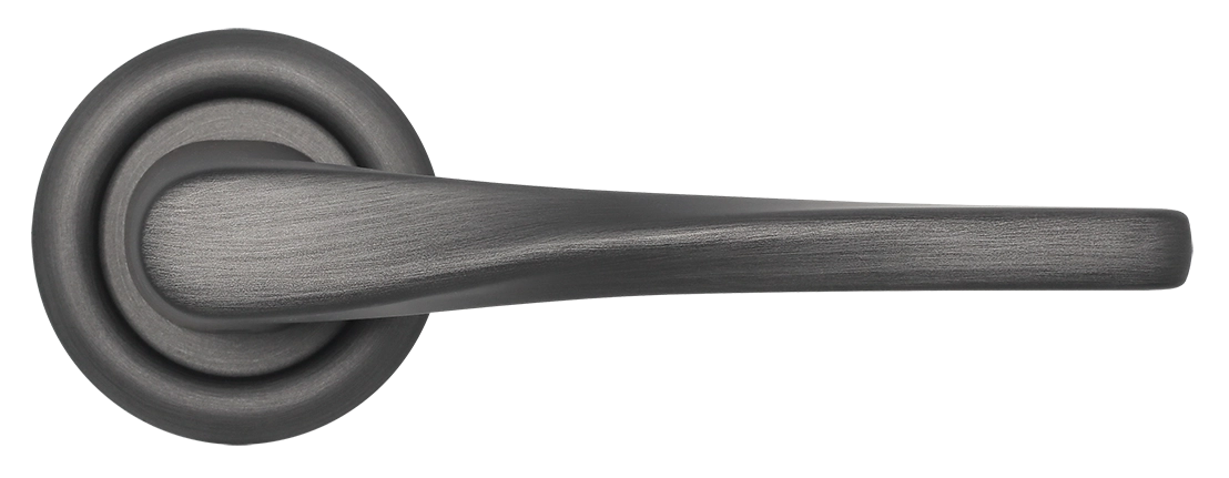 Ручка дверная THE OLYMPICS R7 SST на круглой розетке, цвет Летняя гроза/Summer Storm фото купить в Омске