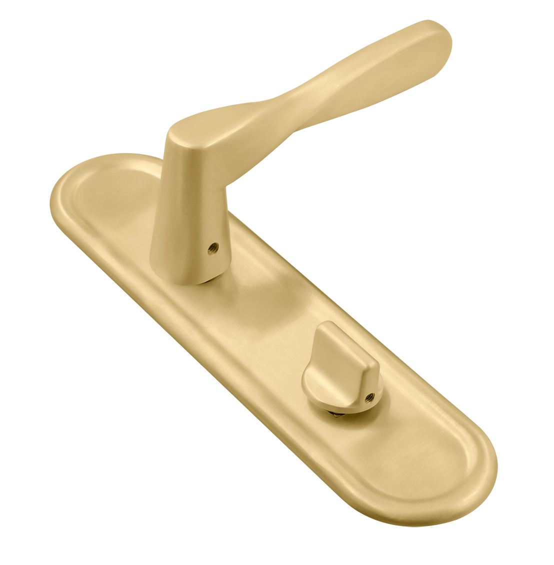 Ручка дверная THE OLYMPICS PLR AH на планке, цвет Осенний мёд/Autumn Honey фото купить Омск