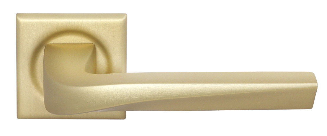 Ручка дверная WD CONCERT HALL S7 AH на квадратной розетке, цвет Осенний мёд/Autumn Honey фото купить Омск