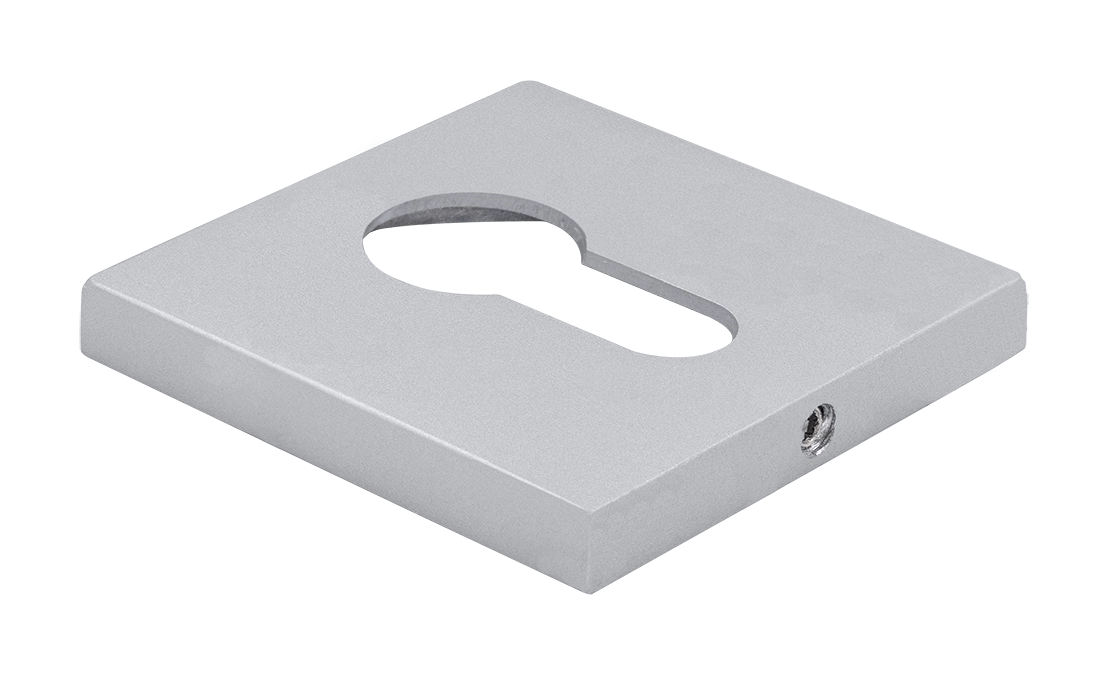 Накладка на замок MH-KH-S6 ASC под евроцилиндр, цвет анодированный матовый хром фото купить Омск