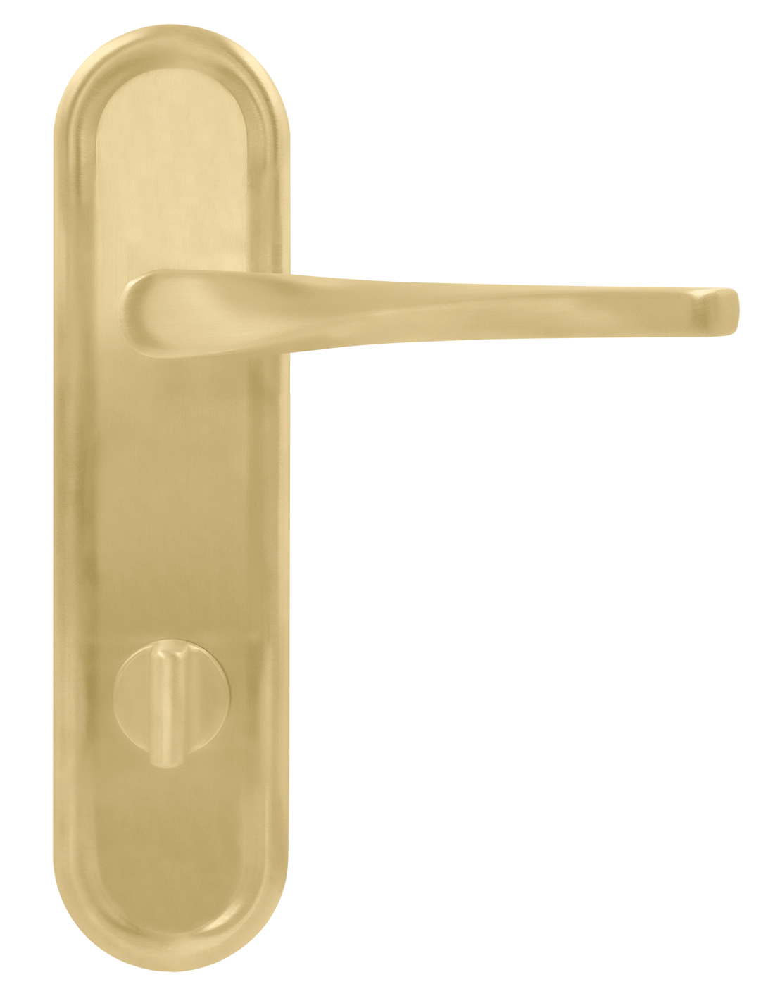 Ручка дверная THE OLYMPICS PLR WC AH на планке под сантехническую завертку, цвет Осенний мёд/Autumn Honey фото купить в Омске