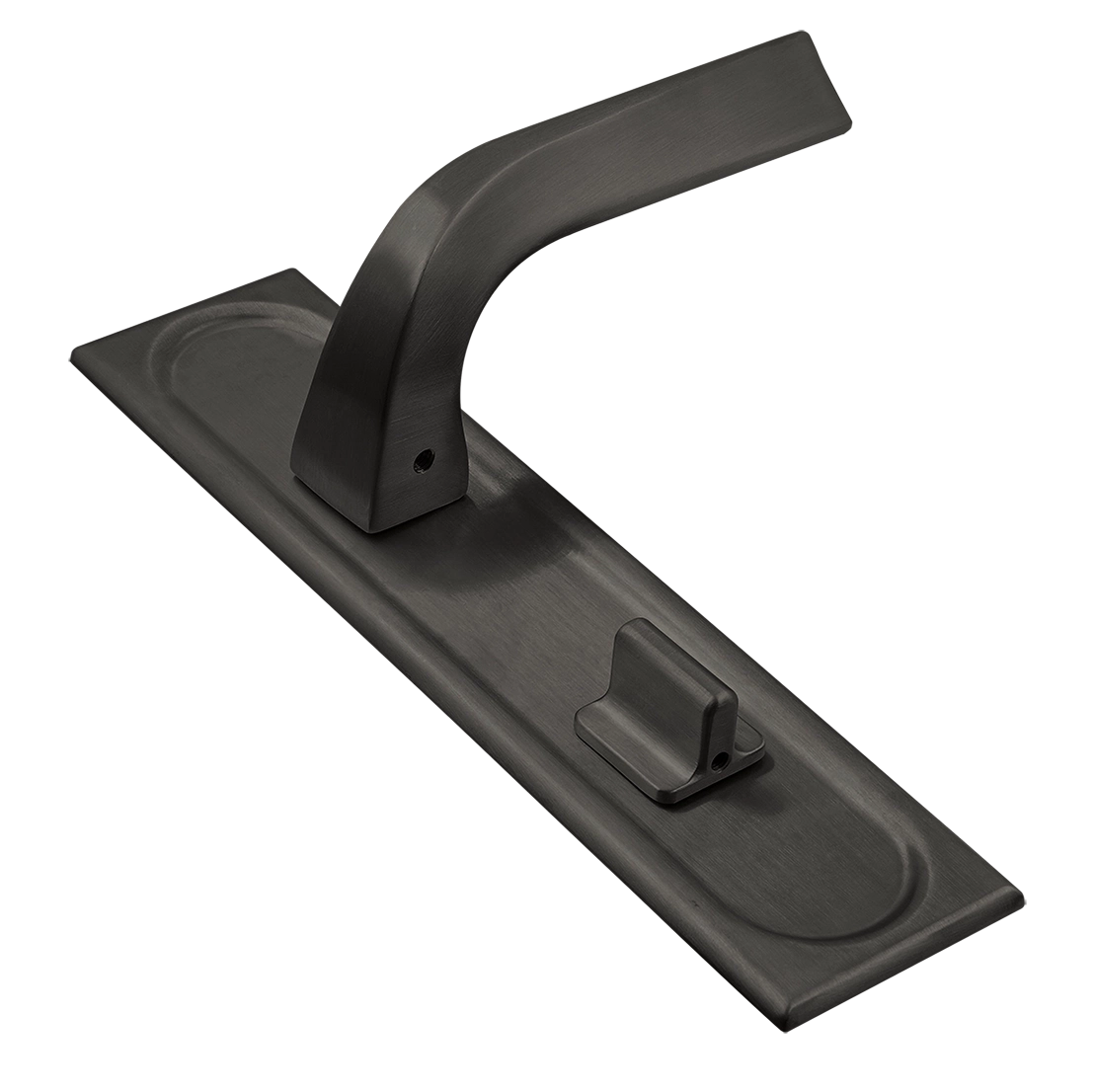 Ручка дверная WD CONCERT HALL PLS WC SST на планке под сантехническую завертку, цвет Летняя гроза/Summer Storm фото купить Омск