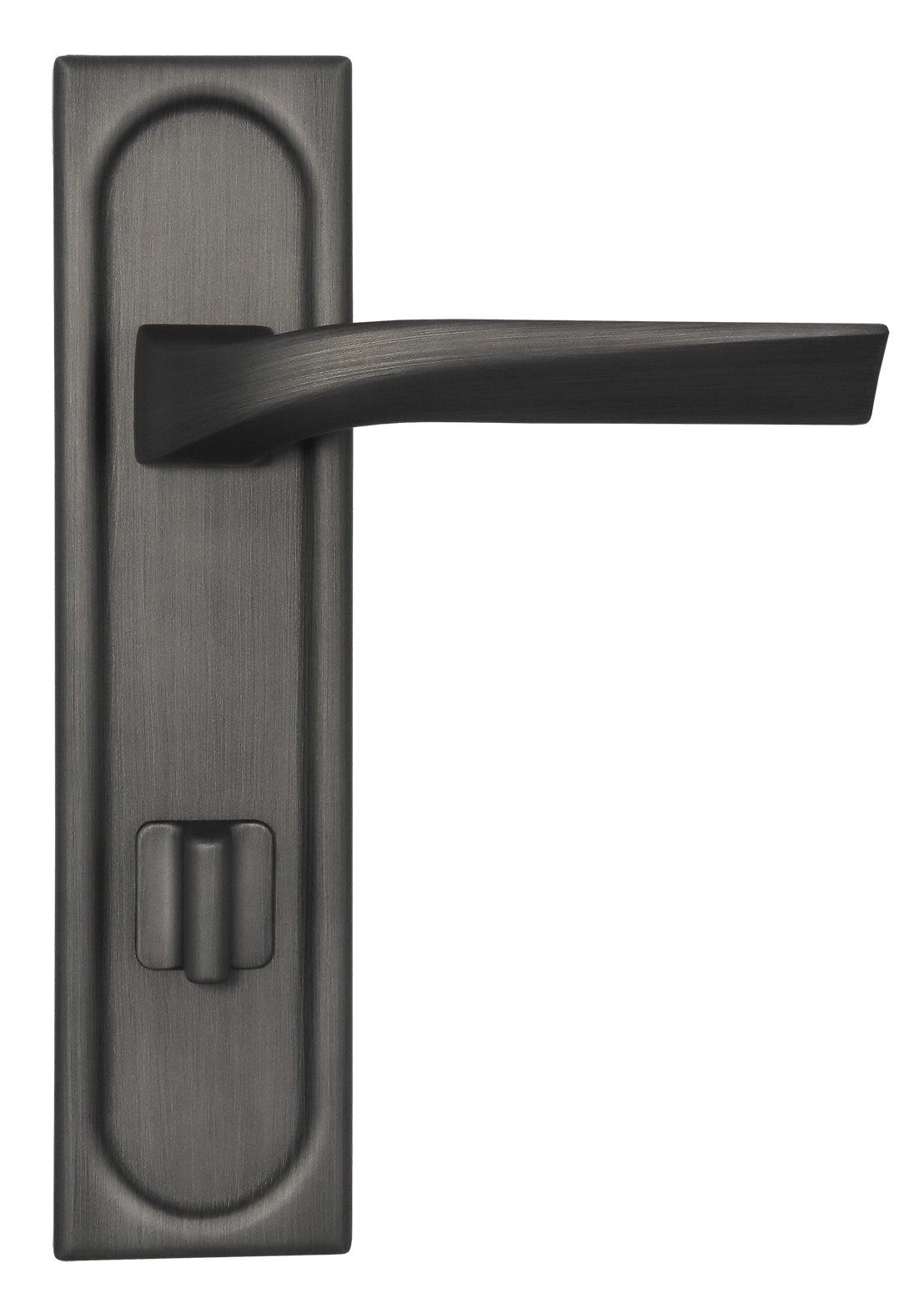 Ручка дверная WD CONCERT HALL PLS WC SST на планке под сантехническую завертку, цвет Летняя гроза/Summer Storm фото купить в Омске