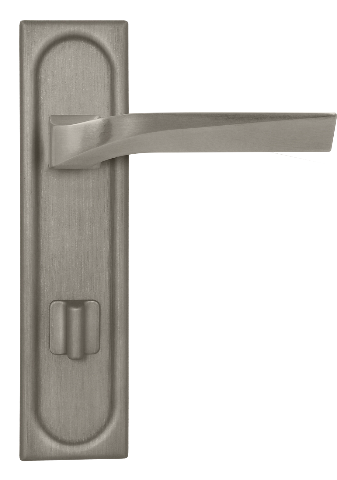 Ручка дверная WD CONCERT HALL PLS WC SMI на планке под сантехническую завертку, цвет Весенняя дымка/Spring Mist фото купить в Омске