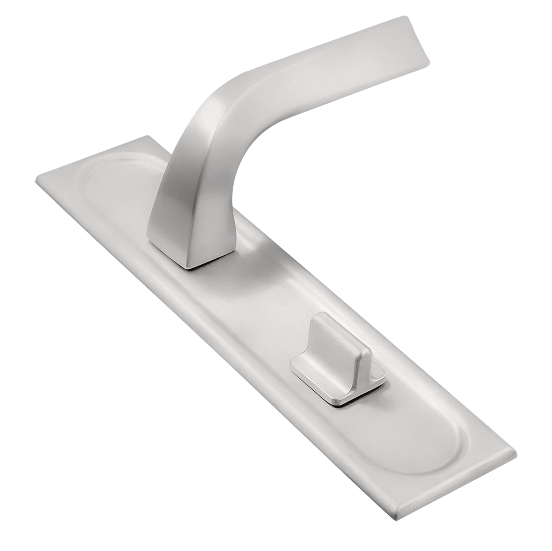 Ручка дверная WD CONCERT HALL PLS WC SSW на планке под сантехническую завертку, цвет Стокгольмский снегопад/Stockholm Snowfall фото купить Омск