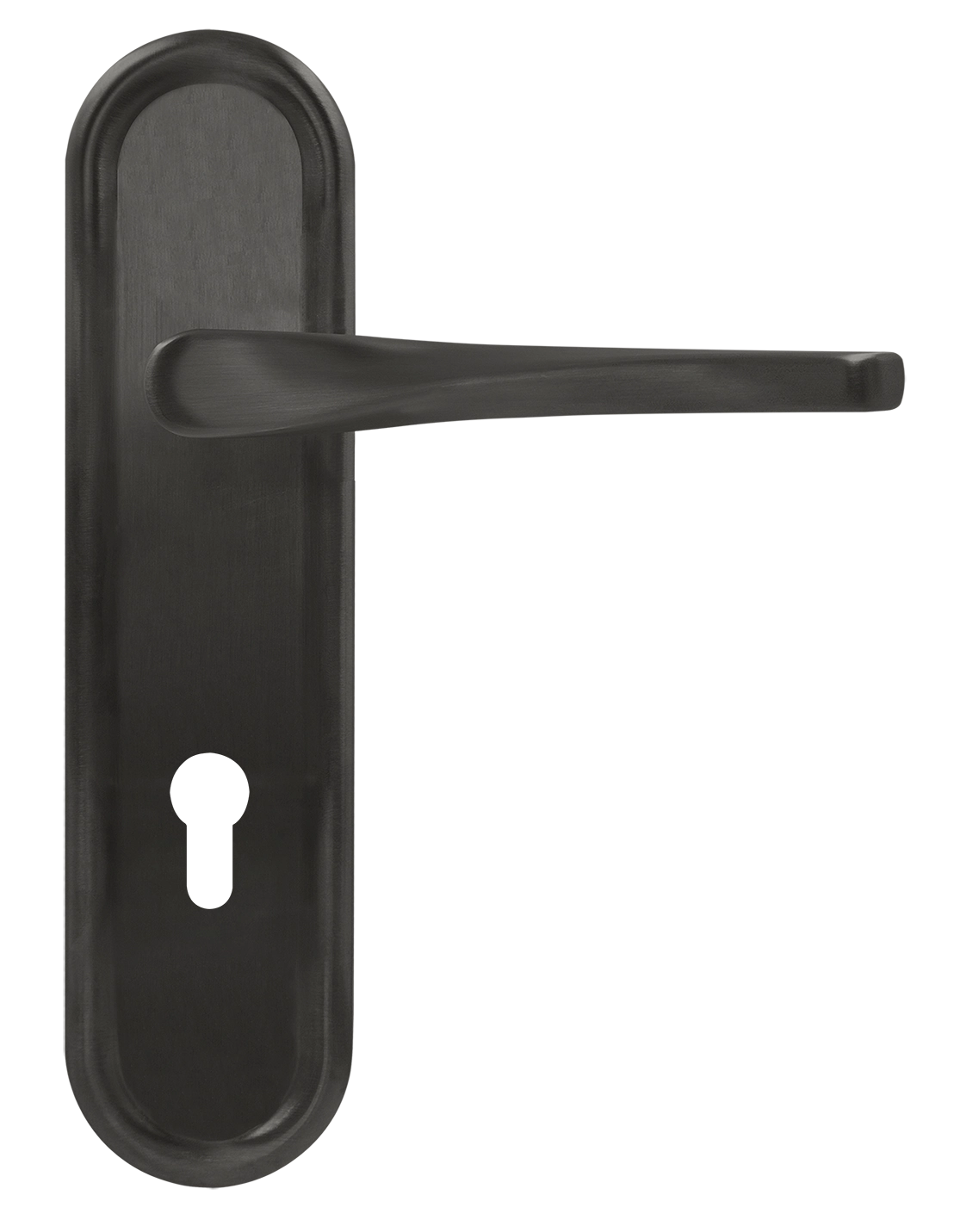 Ручка дверная THE OLYMPICS PLR KH SST на планке под ключевой цилиндр, цвет Летняя гроза/Summer Storm фото купить Омск