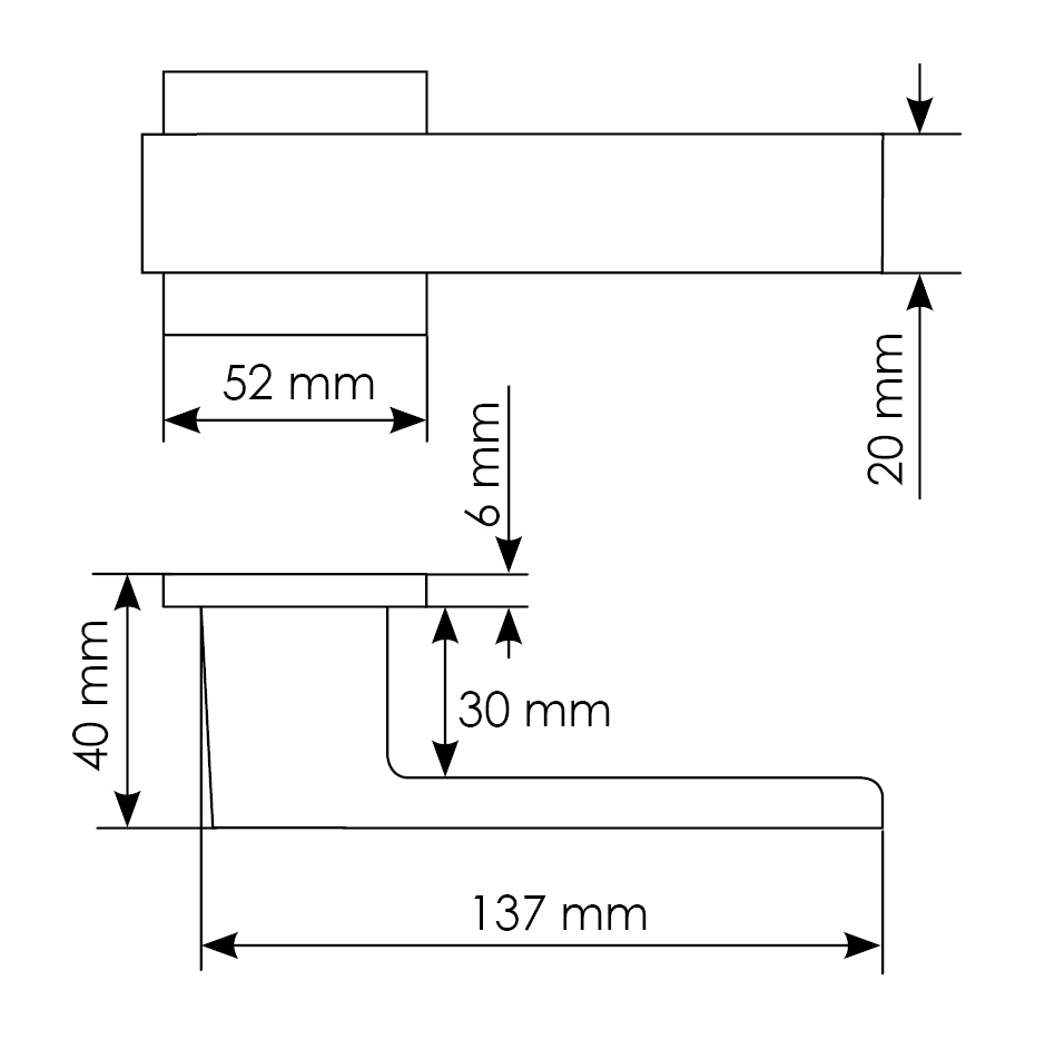 Комплект дверных ручек MH-56-S6 BL с заверткой MH-WC-S6 BL + магнитный замок M1895 BL, цвет черный фото morelli Омск