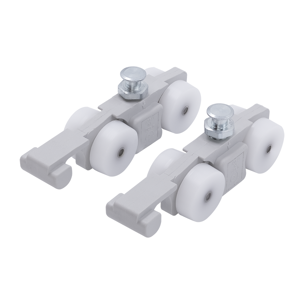 Комплект ролик-стопор SLIDING SET 1-SO 40kg NEW для синхр. открывания, дверь до 40кг фото фурнитура Омск