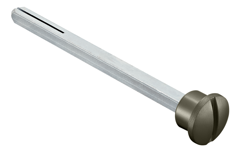 Четырехгранник LUX-SPINDLE-WC 110 ANT 110мм с кнопкой, цвет антрацит фото купить Омск