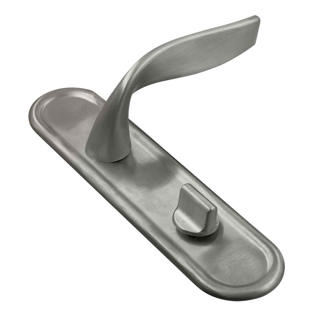 Ручка дверная SKYSCRAPER PLR WF на планке, цвет Зимняя стужа/Winter Frost фото купить Омск