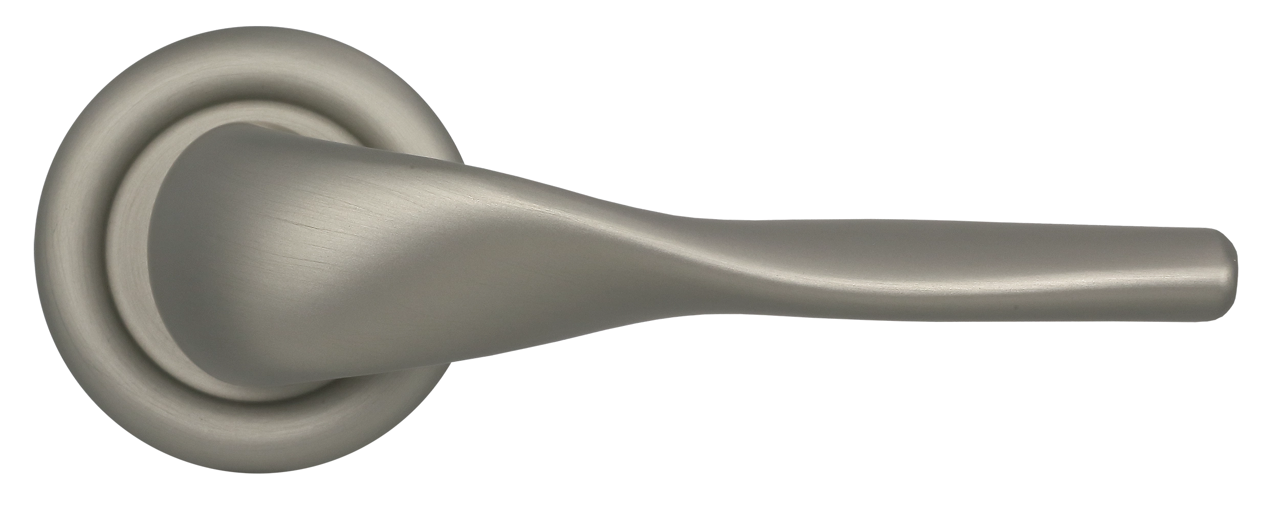 Ручка дверная LVB R7 SMI на круглой розетке, цвет Весенняя дымка/Spring Mist фото купить в Омске