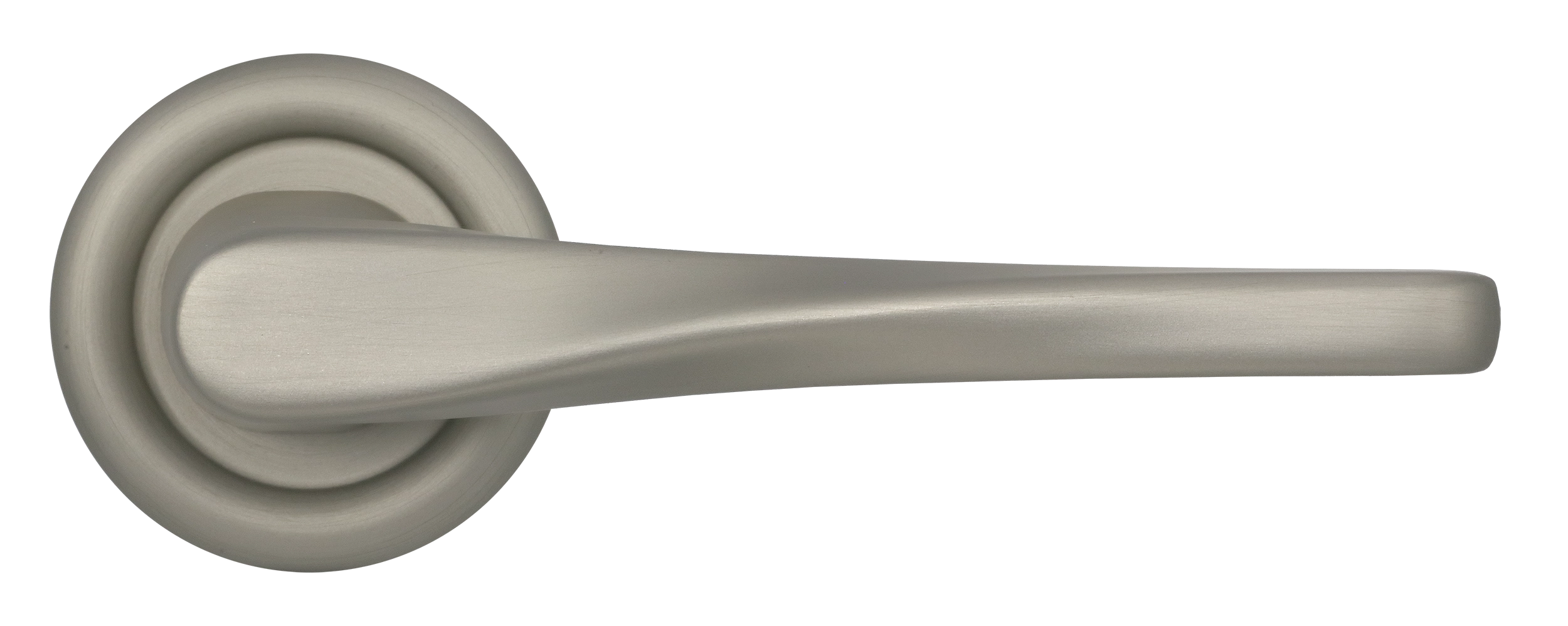 Ручка дверная THE OLYMPICS R7 SMI на круглой розетке, цвет Весенняя дымка/Spring Mist фото купить в Омске