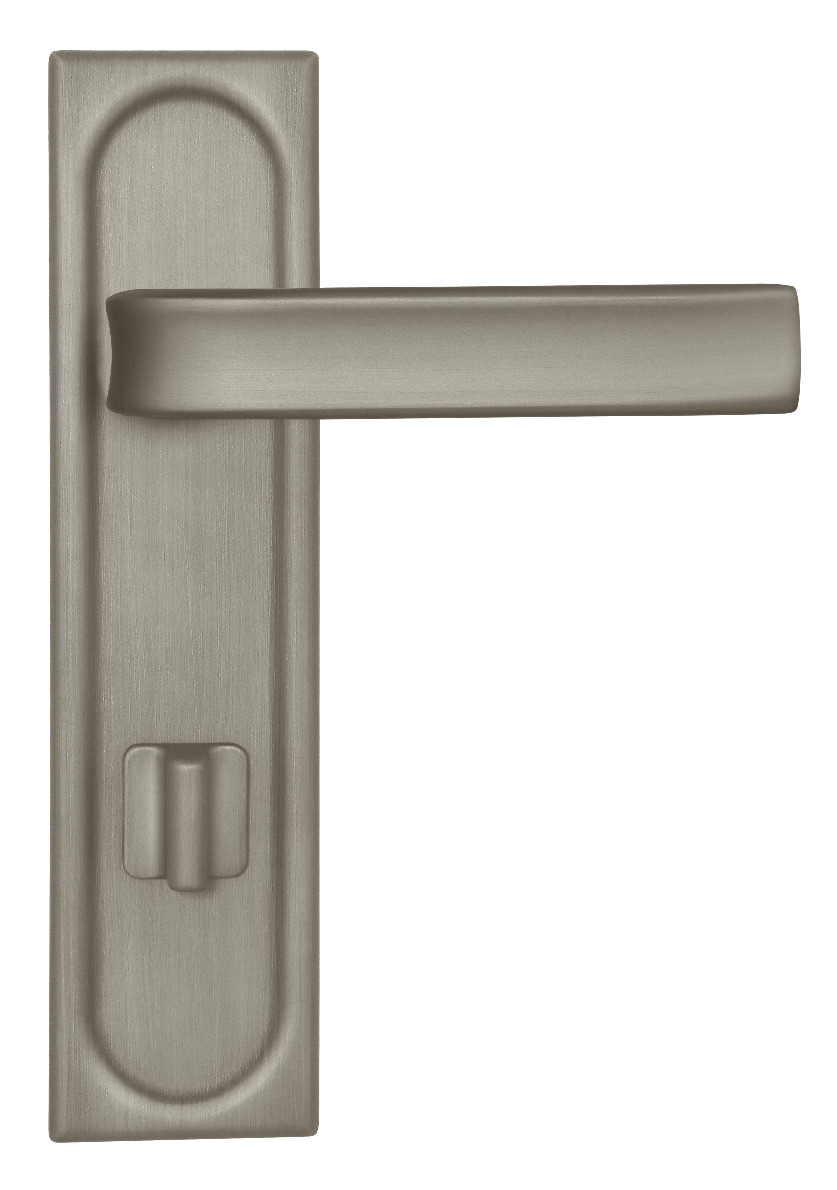 Ручка дверная THE BUS STATION PLS SMI на планке, цвет Весенняя дымка/Spring Mist фото купить в Омске