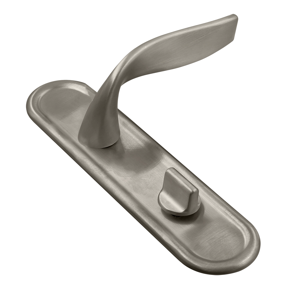 Ручка дверная SKYSCRAPER PLR SMI на планке, цвет Весенняя дымка/Spring Mist фото купить Омск