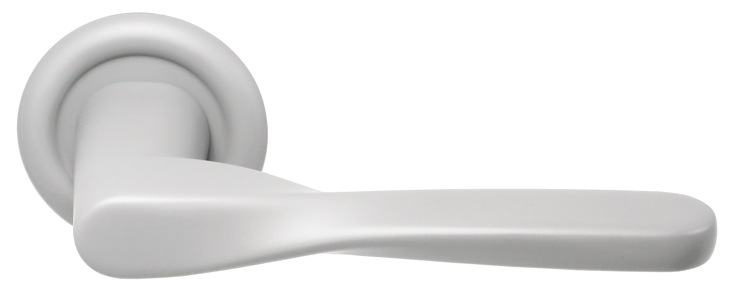 Ручка дверная THE OLYMPICS R7 SSW на круглой розетке, цвет Стокгольмский снегопад/Stockholm Snowfall фото купить Омск