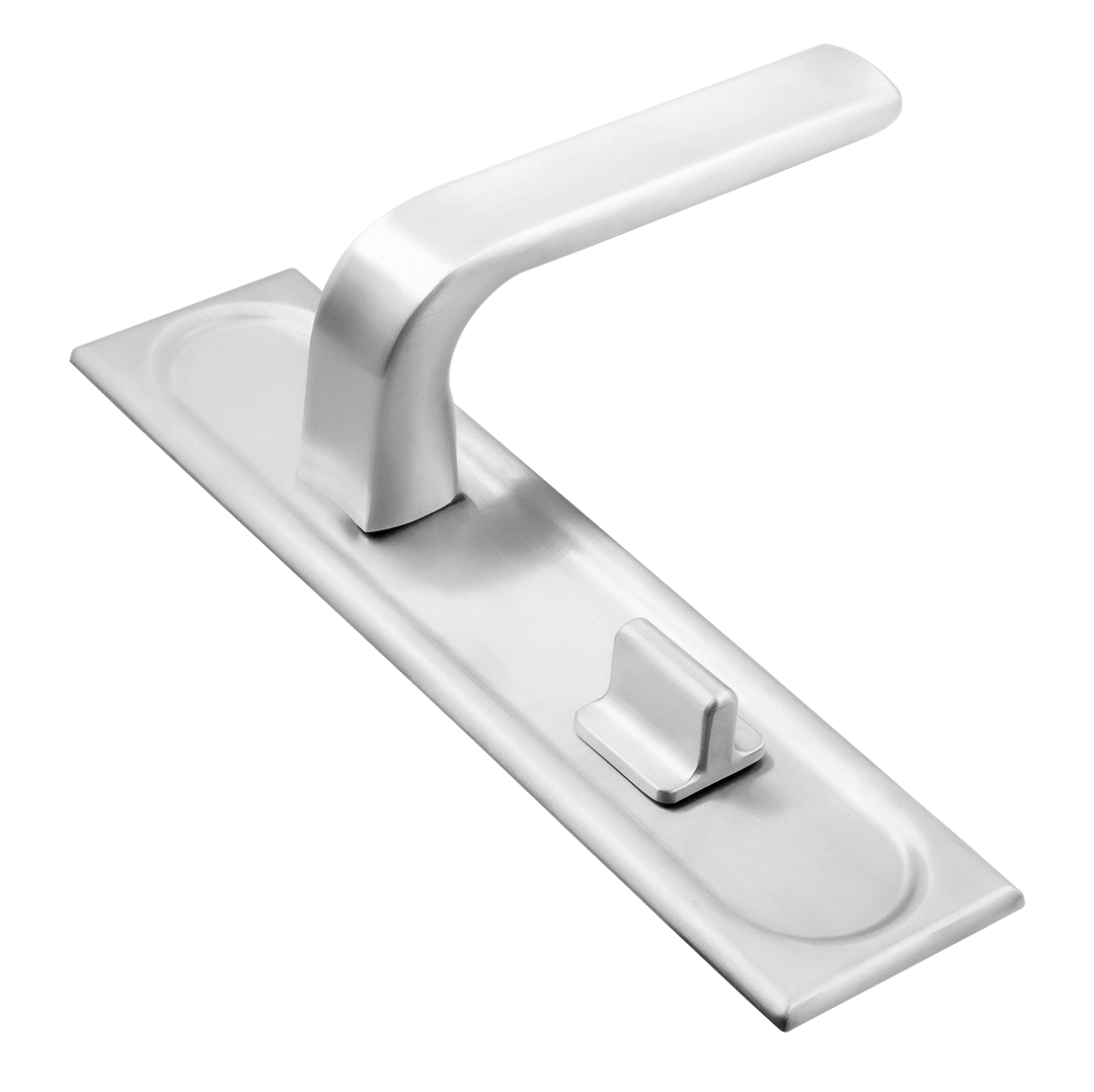 Ручка дверная THE BUS STATION PLS SSW на планке, цвет Стокгольмский снегопад/Stockholm Snowfall фото купить Омск