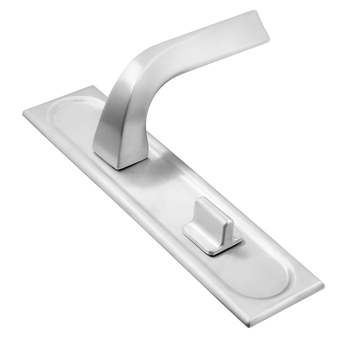 Ручка дверная WD CONCERT HALL PLS SSW на планке, цвет Стокгольмский снегопад/Stockholm Snowfall фото купить Омск