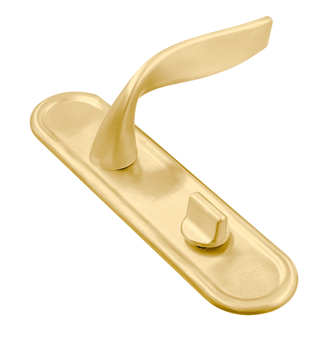 Ручка дверная SKYSCRAPER PLR AH на планке, цвет Осенний мёд/Autumn Honey фото купить Омск