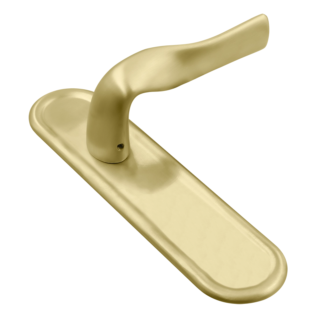 Ручка дверная LVB PLR AH на планке, цвет Осенний мёд/Autumn Honey фото купить Омск