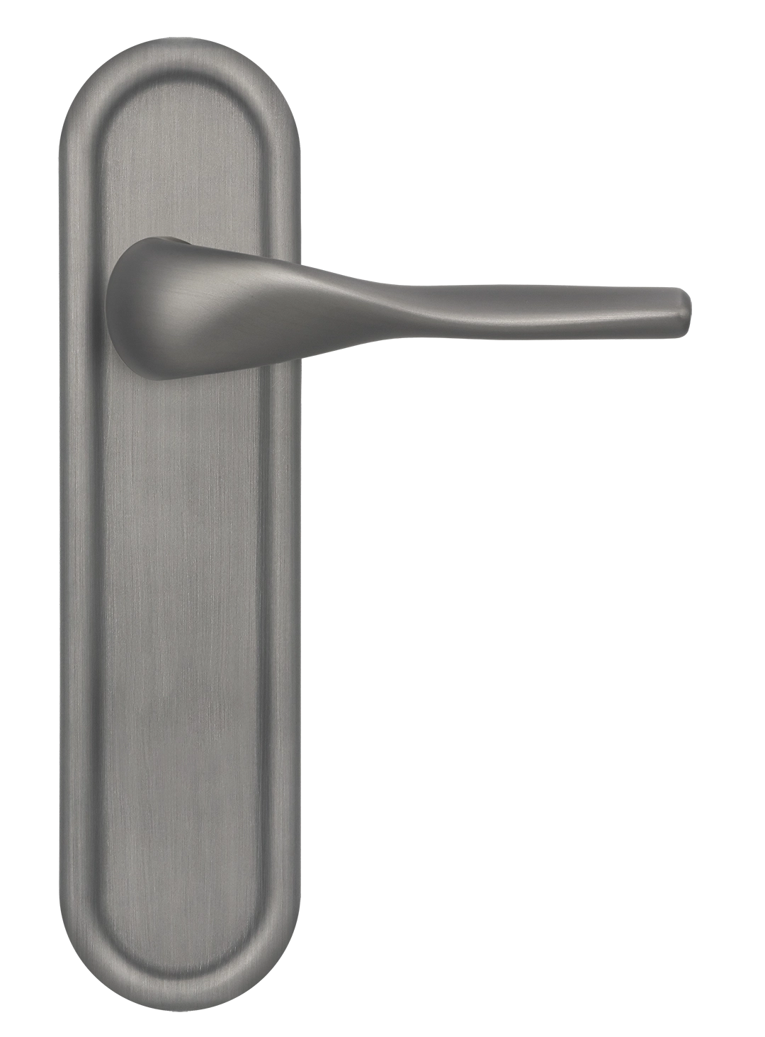 Ручка дверная LVB PLR WF на планке, цвет Зимняя стужа/Winter Frost фото купить в Омске