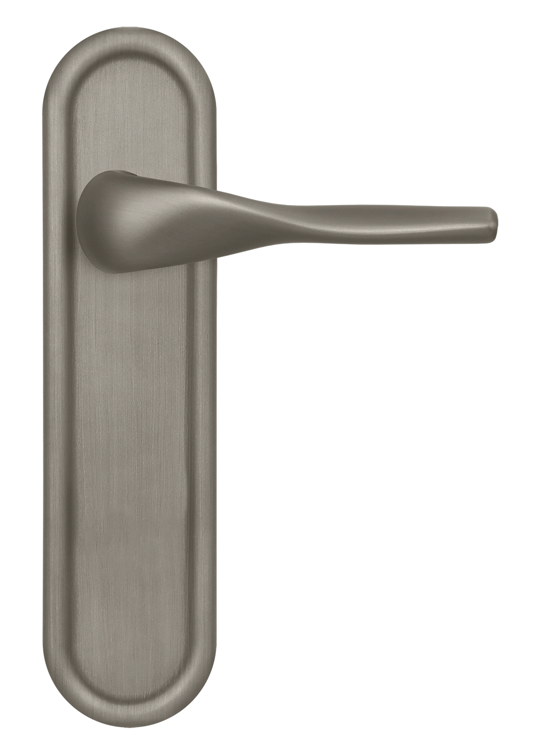 Ручка дверная LVB PLR SMI на планке, цвет Весенняя дымка/Spring Mist фото купить в Омске