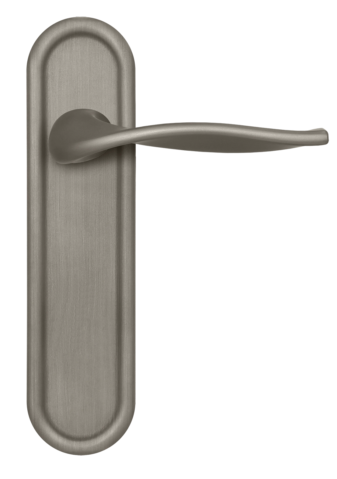 Ручка дверная SKYSCRAPER PLR SMI на планке, цвет Весенняя дымка/Spring Mist фото купить в Омске