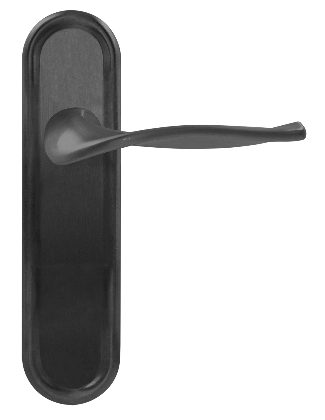 Ручка дверная SKYSCRAPER PLR SST на планке, цвет Летняя гроза/Summer Storm фото купить в Омске