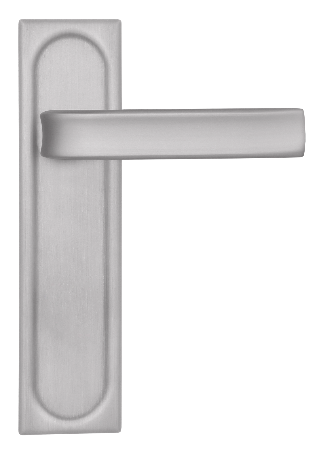 Ручка дверная THE BUS STATION PLS SSW на планке, цвет Стокгольмский снегопад/Stockholm Snowfall фото купить в Омске