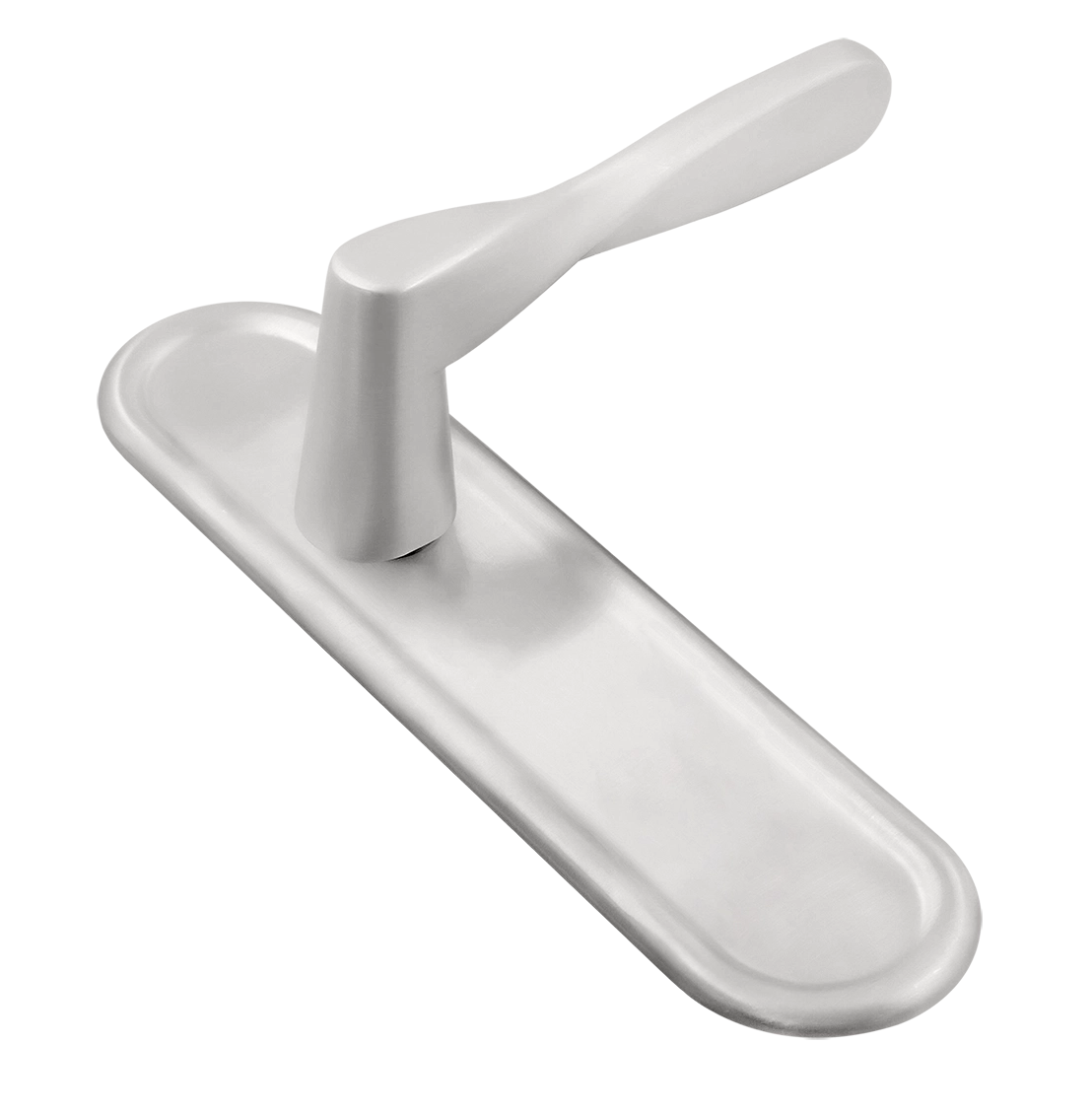 Ручка дверная THE OLYMPICS PLR SSW на планке, цвет Стокгольмский снегопад/Stockholm Snowfall фото купить Омск