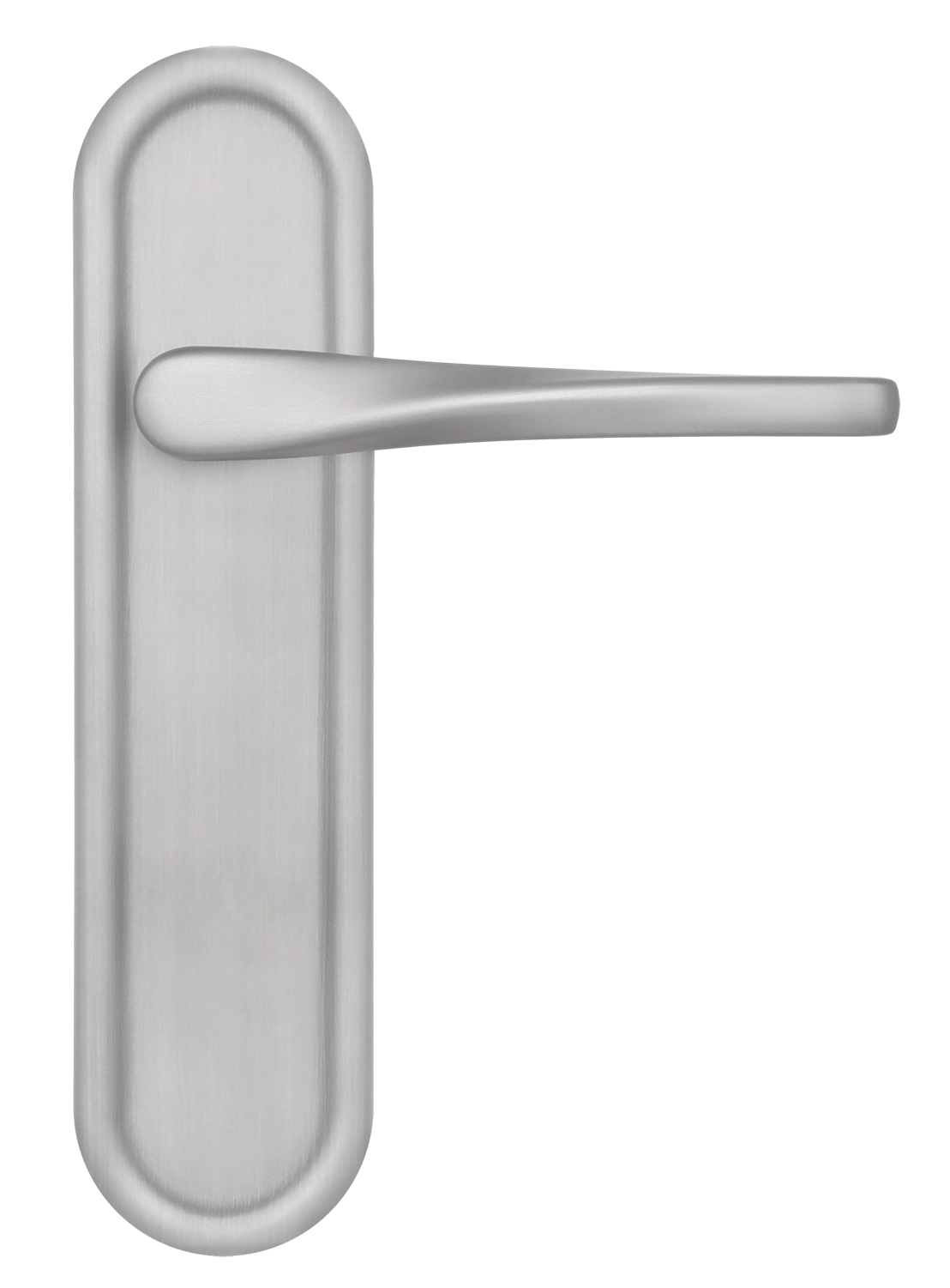 Ручка дверная THE OLYMPICS PLR SSW на планке, цвет Стокгольмский снегопад/Stockholm Snowfall фото купить в Омске