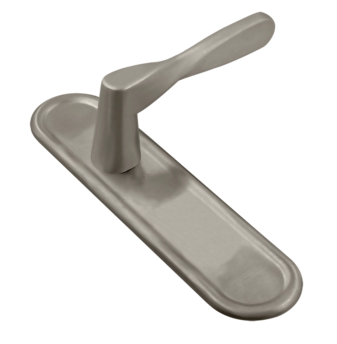 Ручка дверная THE OLYMPICS PLR SMI на планке, цвет Весенняя дымка/Spring Mist фото купить в Омске