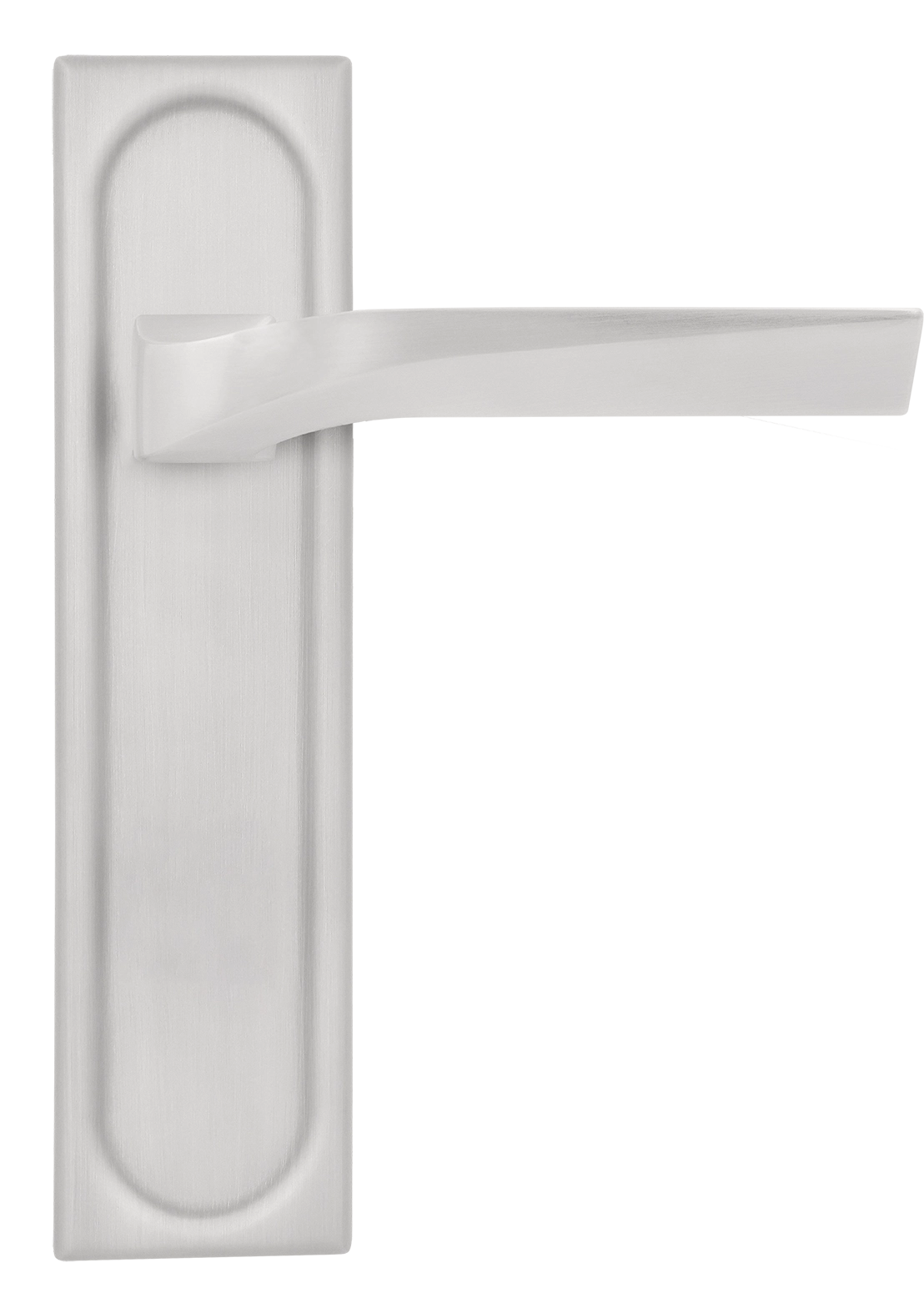 Ручка дверная WD CONCERT HALL PLS SSW на планке, цвет Стокгольмский снегопад/Stockholm Snowfall фото купить в Омске