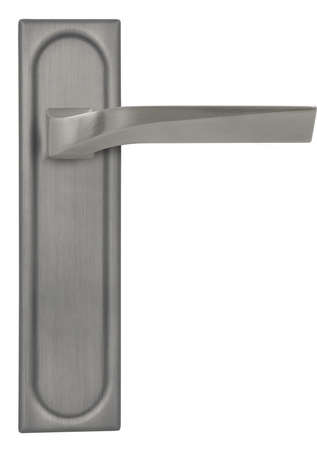 Ручка дверная WD CONCERT HALL PLS WF на планке, цвет Зимняя стужа/Winter Frost фото купить в Омске