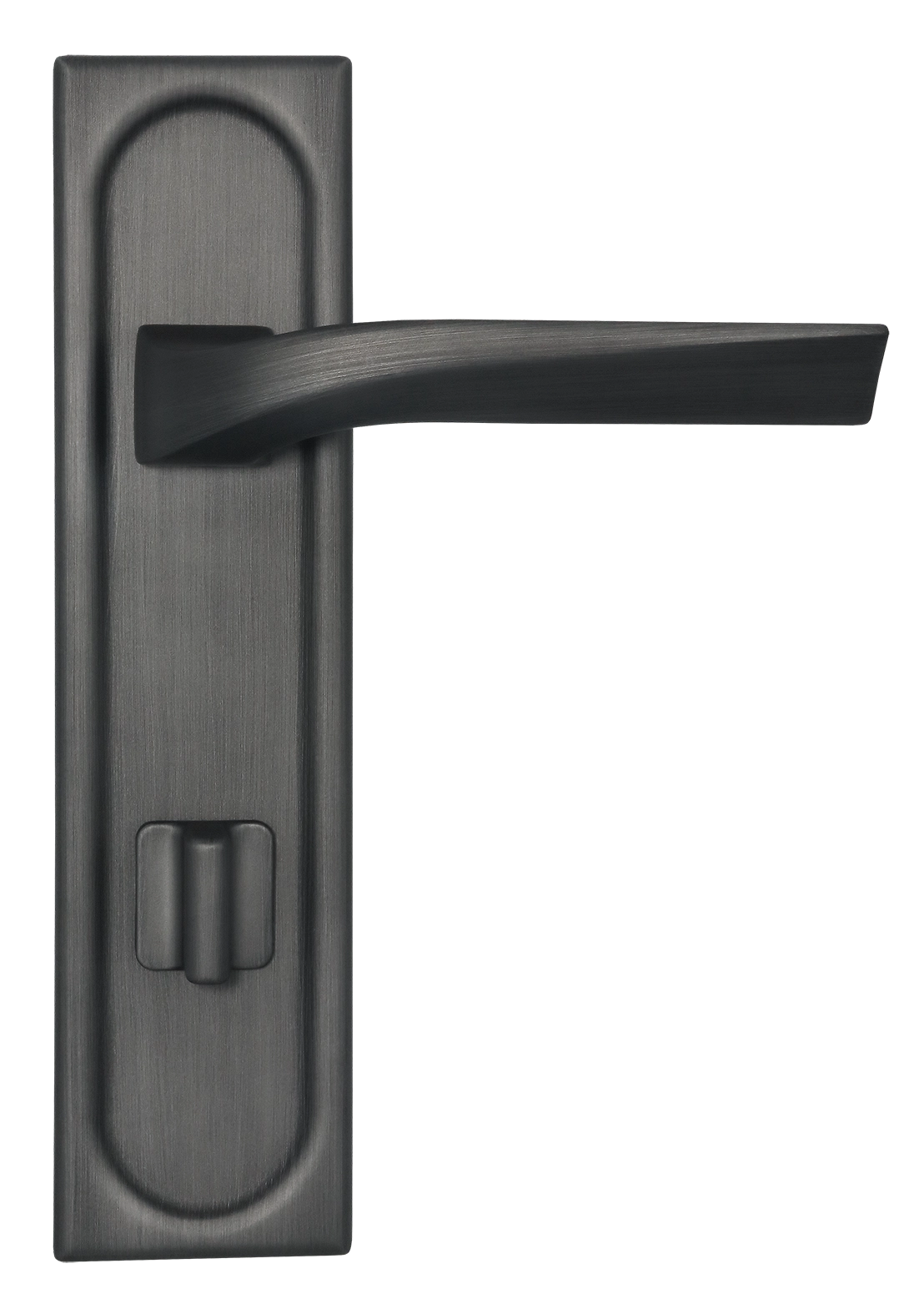 Ручка дверная WD CONCERT HALL PLS WC SST на планке под сантехническую завертку, цвет Летняя гроза/Summer Storm фото купить в Омске