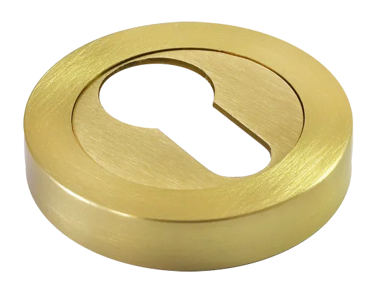 LUX-KH-R2 OSA, накладка на евроцилиндр, цвет - матовое золото фото купить Омск