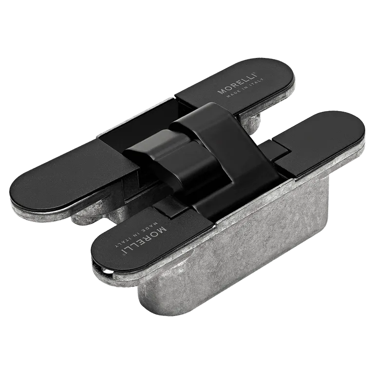 HH-19 B, скрытая петля, цвет - черный фото купить Омск