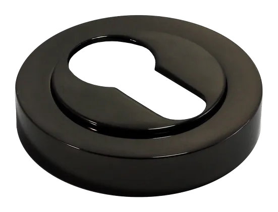 LUX-KH-R2 NIN, накладка на евроцилиндр, цвет - черный никель фото купить Омск